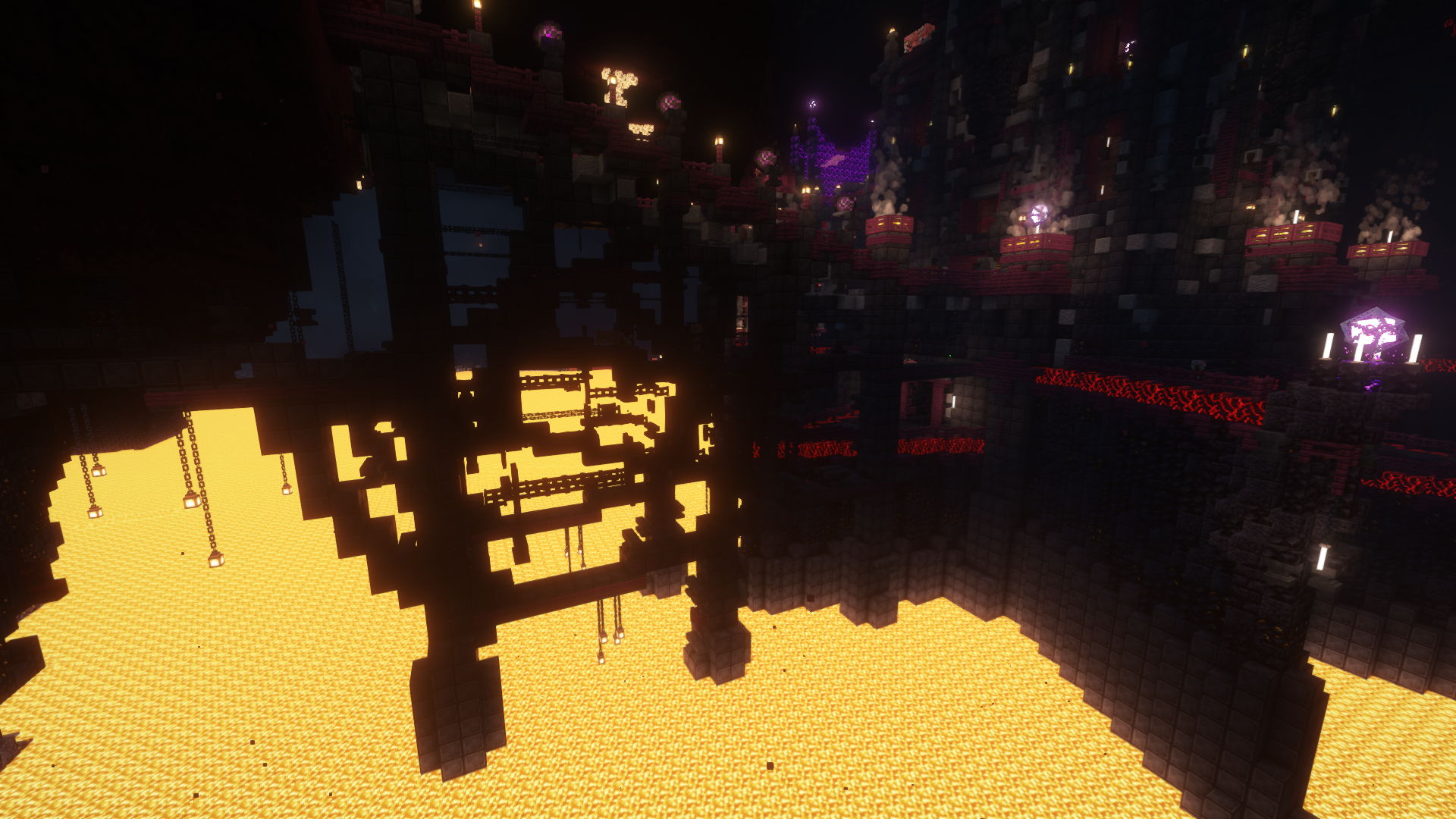 Nether Base Fortress screenshot 2