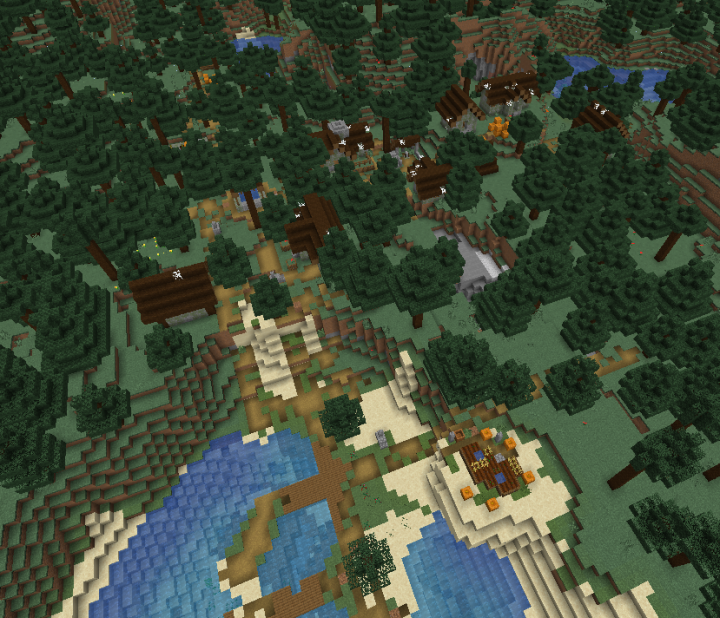 Заброшенная деревня и монумент screenshot 1