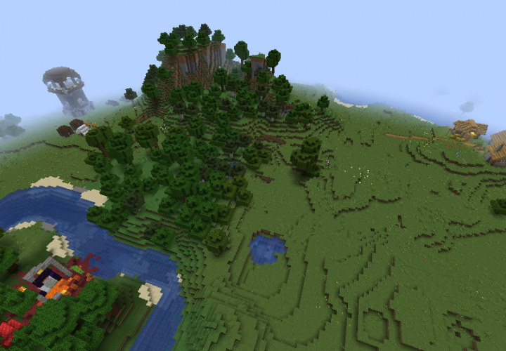 Аванпост разбойников рядом с деревней и разрушенным порталом screenshot 1
