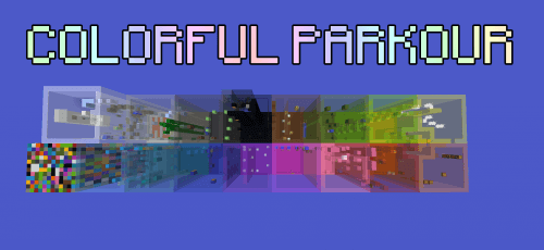 Карта Colorful Parkour скриншот 1