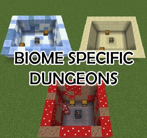 Biome Specific Dungeons 1.12.2 скриншот 1