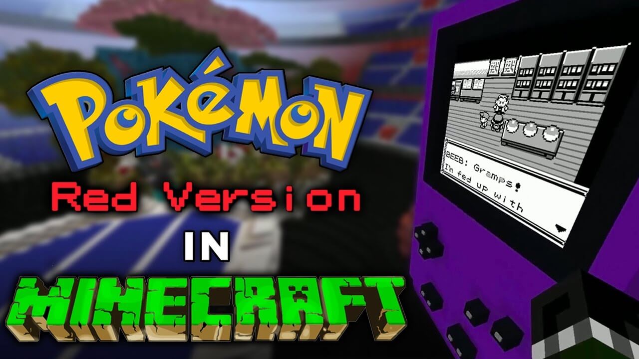 Pokemon red Minecraft Skins