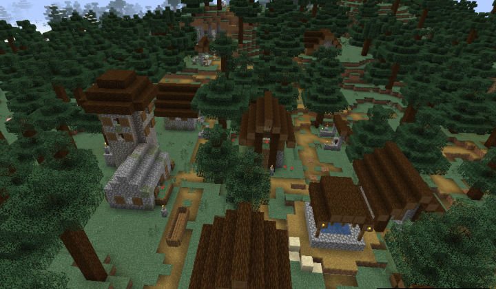 Деревня с аванпостом посреди снежной пустыни screenshot 3