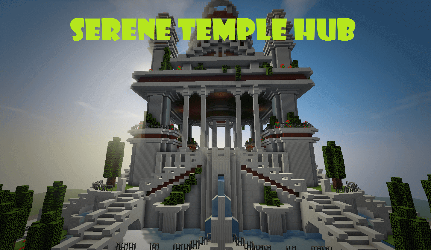 Serene Temple Hub | Карта Майнкрафт
