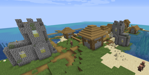 Деревня на берегу океана screenshot 1