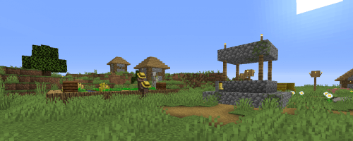 Village Amidst a Huge Field screenshot 1