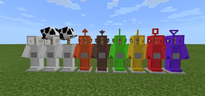 Slendytubbies teletubbies Minecraft Skins