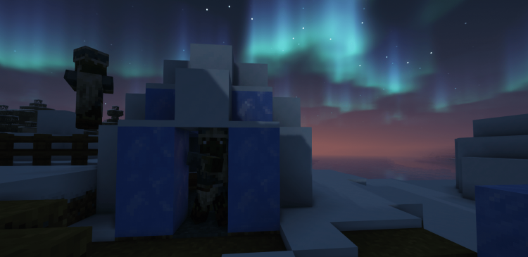 Зомби-деревня посреди снежных равнин screenshot 1
