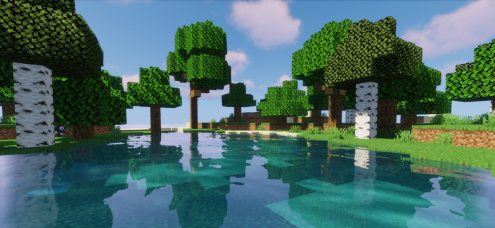 Маленький остров с озером screenshot 2