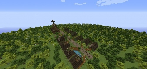 Карта Ведьмина деревня скриншот 1