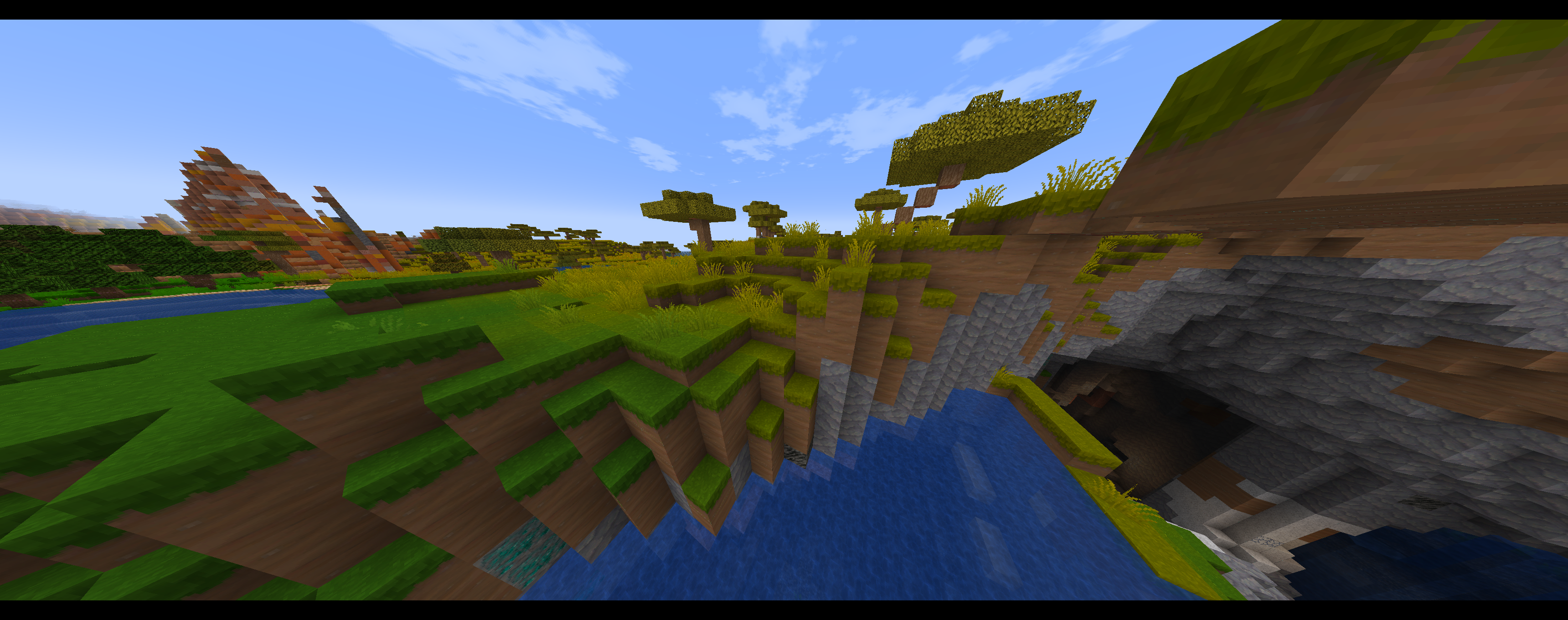 Майнкрафт Горизонт. Мир МАЙНКРАФТА. Horizon Minecraft на андроид. Майнкрафт Горизонт темный лес.