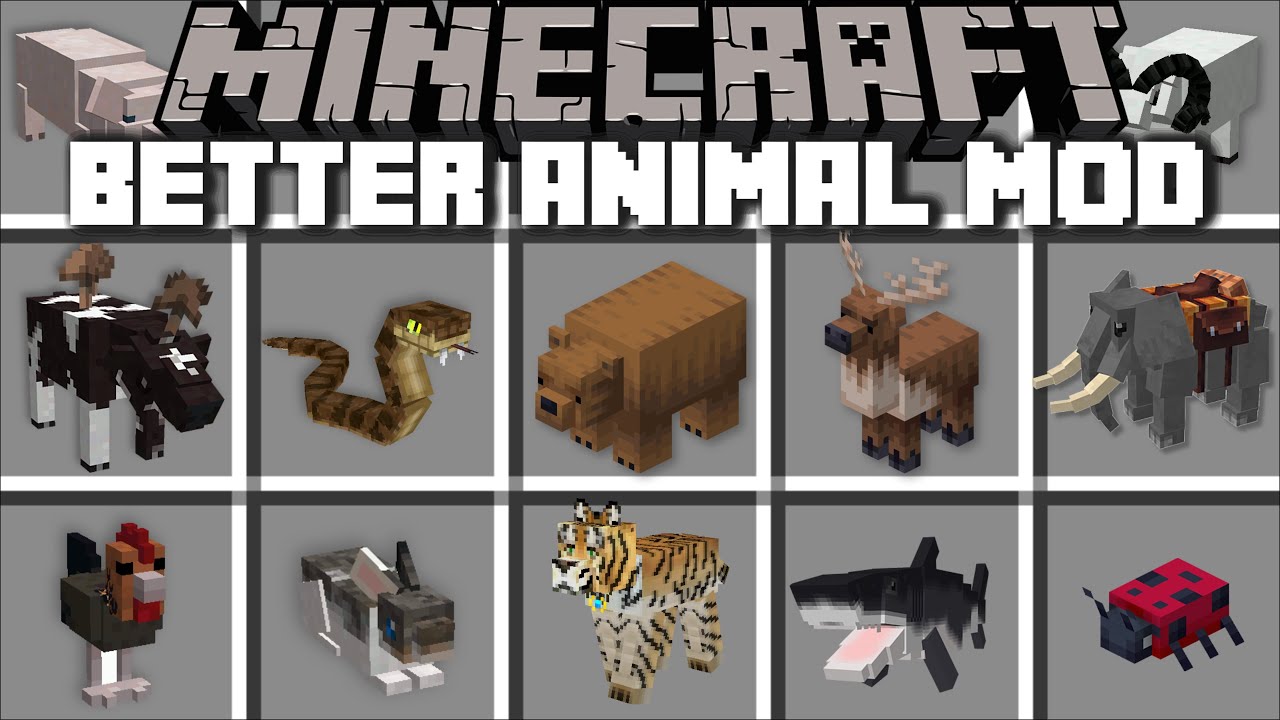 all minecraft animals