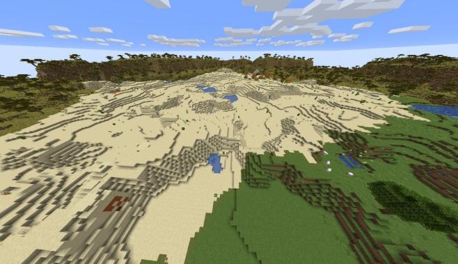 Small sandy area near the Savanna biome screenshot 1