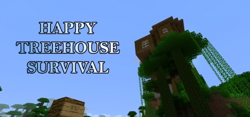 Карта Happy Treehouse Survival скриншот 1
