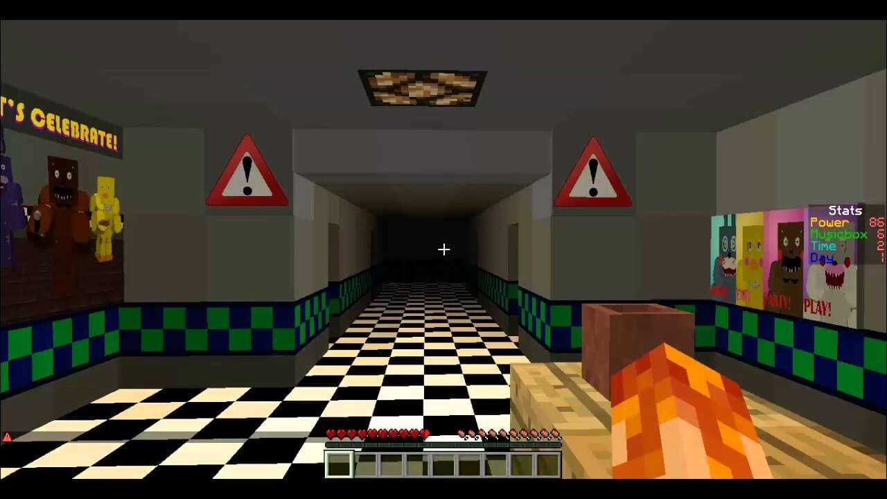 Fnaf 1 MAP 1.12.2 Minecraft Map