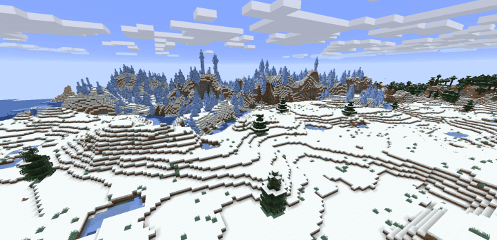 -262248666861398319 A Snow-Сovered Tundra and Ice Peaks screenshot 1