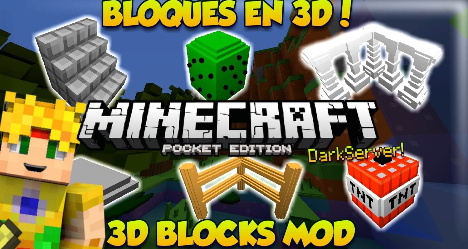 Лого 3D Blocks Mod