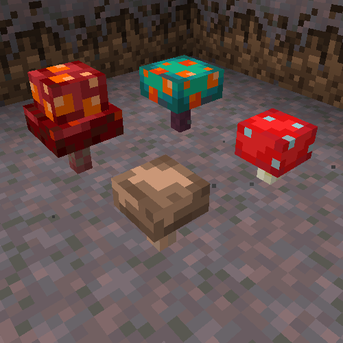Three Dimensional Mushrooms screenshot 1