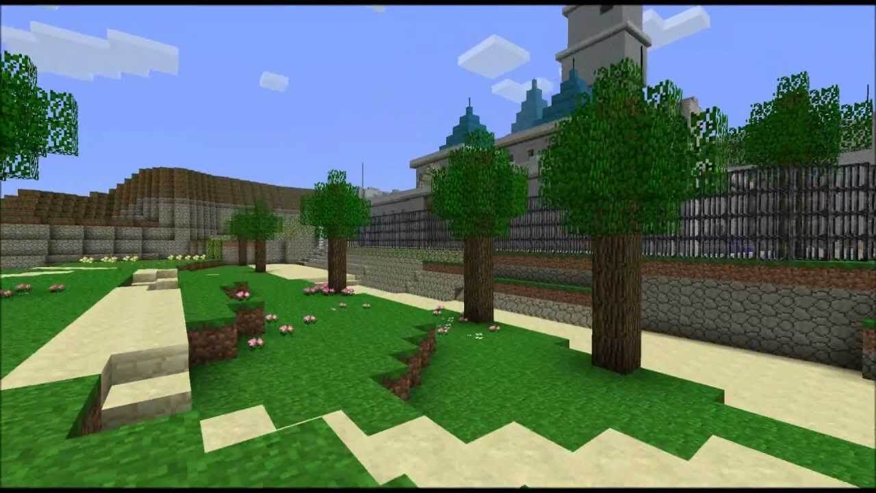 The Legend of Zelda Ocarina of Time Map 1.14.4 for Minecraft 