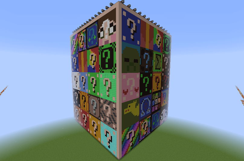 ONE LUCKY-BLOCK (Mod Necesario) Minecraft Map