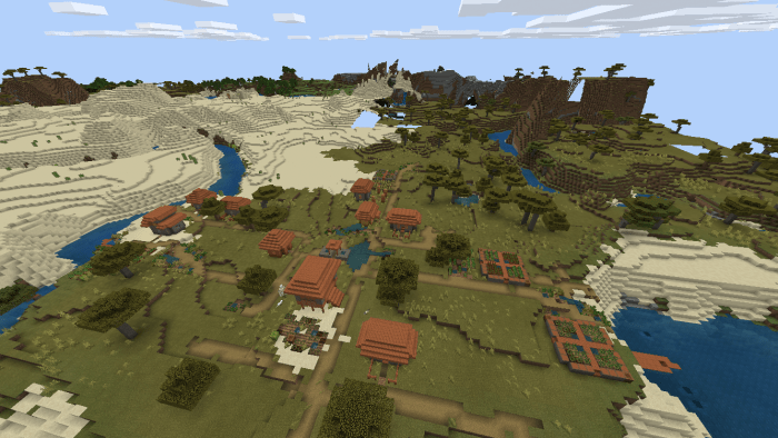 4 деревни рядом со спавном screenshot 2