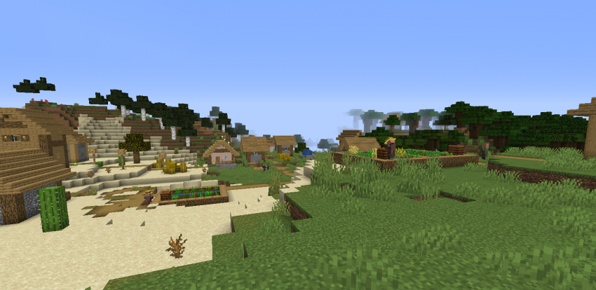 Деревня под контролем аванпоста screenshot 2