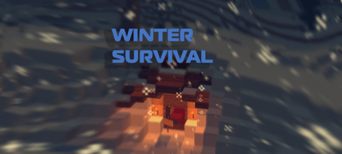 Карта Minecraft Winter Survival скриншот 1