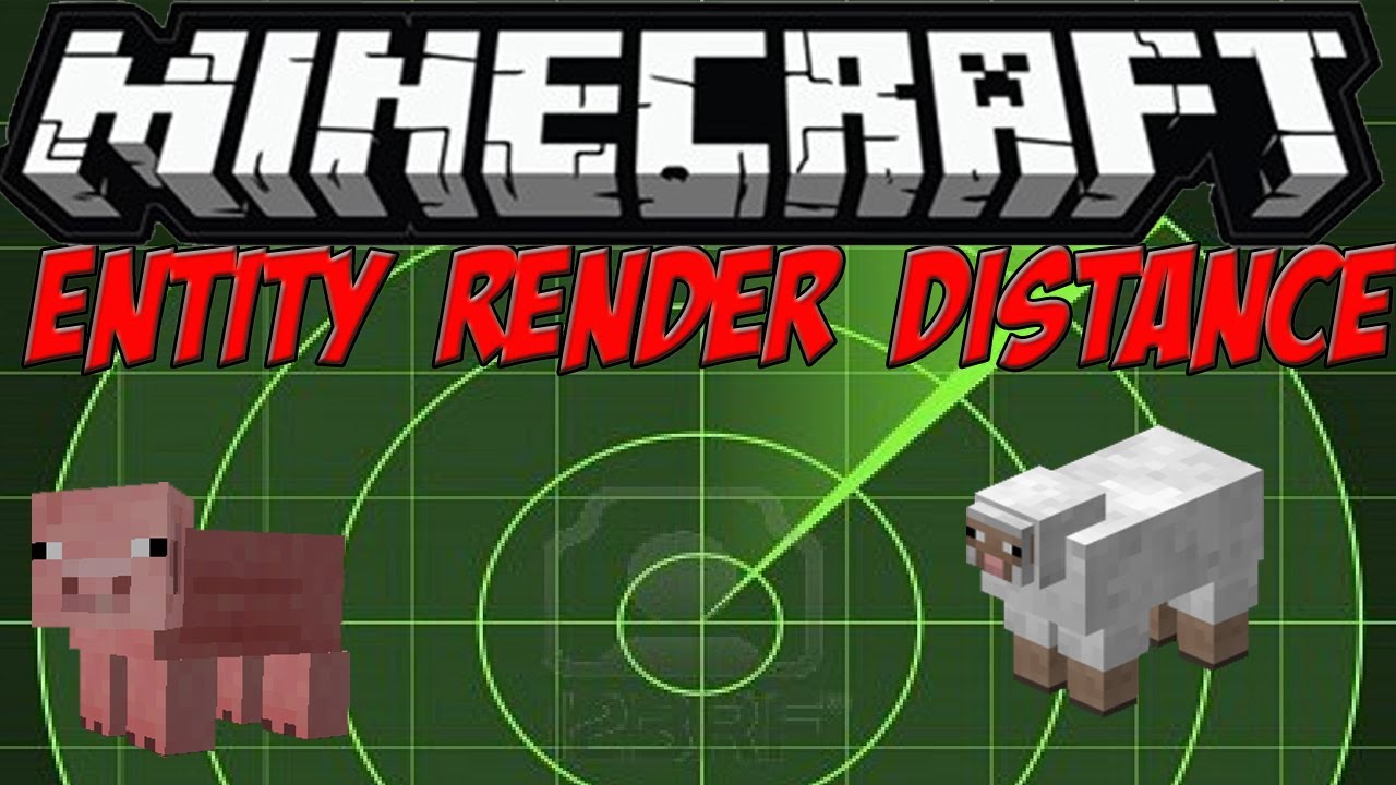 Minecraft render mod. Minecraft entity distance.