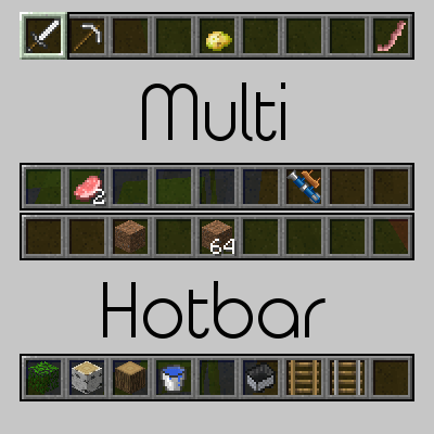 Multi-Hotbar скриншот 1
