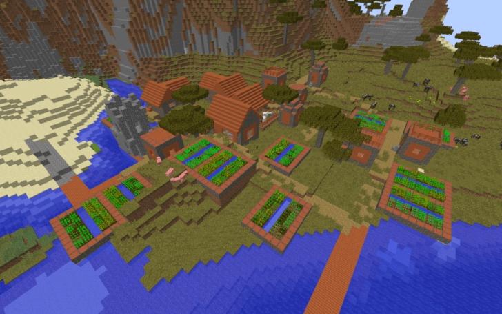 5219076265873218219 3 Three Villages and Two Temples Near a Savanna Biome Screenshot 2