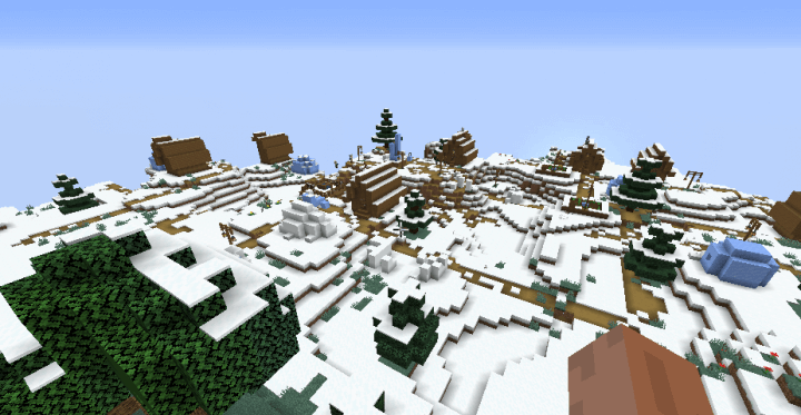 4339654989480437087 Деревня посреди снежной пустыни screenshot 1