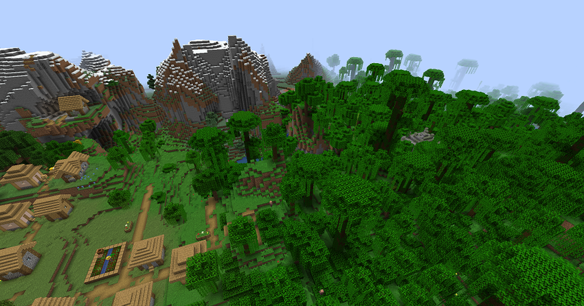 Деревня возле джунглей screenshot 1