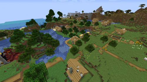 Зомби-деревня и разрушенный портал в ад screenshot 1