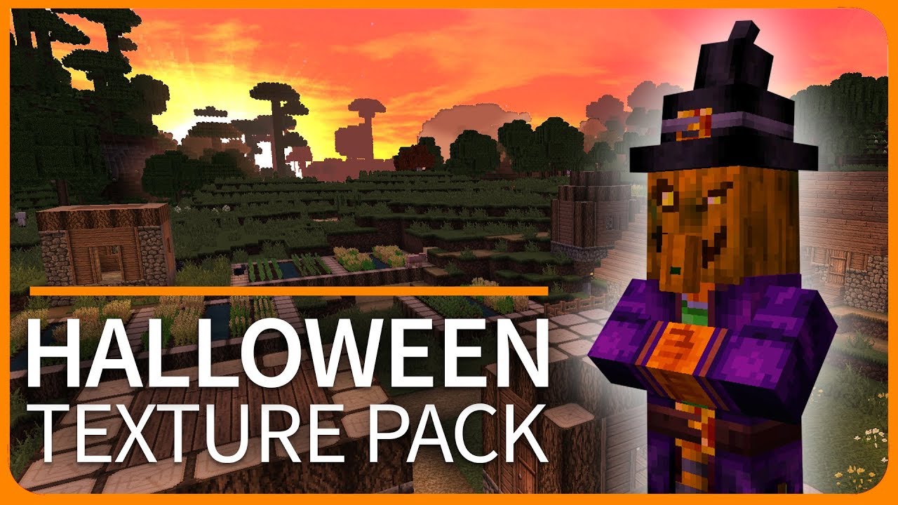 Classic Halloween Texture Pack (1.20) - MCPE/Bedrock 