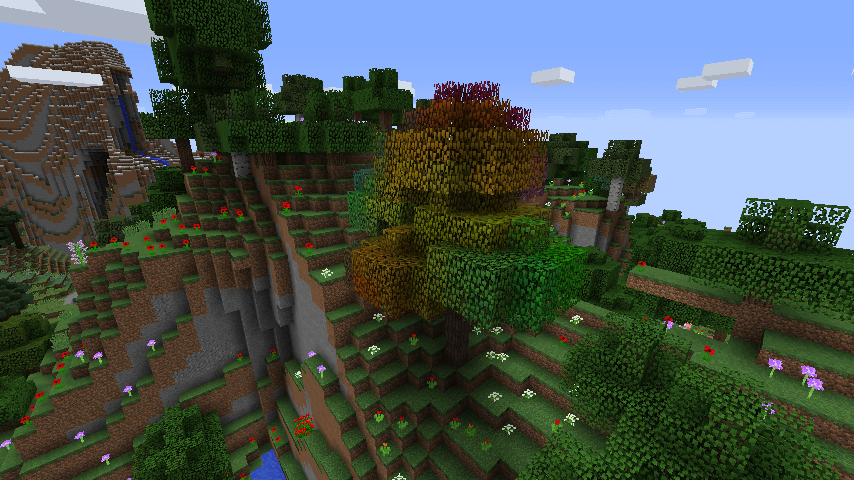 Rainbow Oak Trees скриншот 2