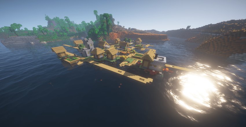 Деревня на воде screenshot 1