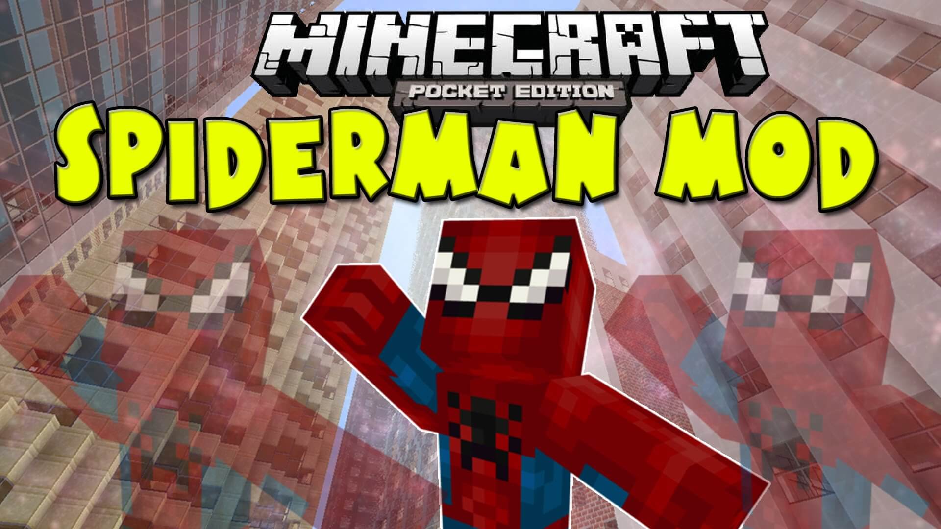 Spider-Man для Minecraft Pocket Edition 1.2