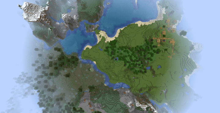 Деревня у высоких гор screenshot 1