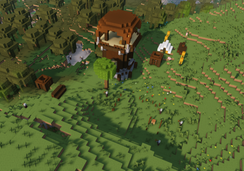Деревня рядом с аванпостом разбойников screenshot 1