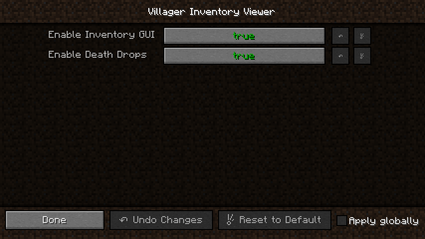 Villager Inventory Viewer скриншот 3