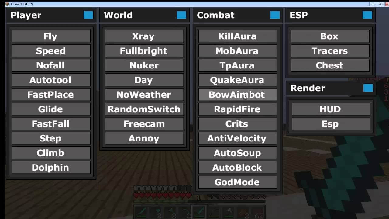 Mod Menu screenshot 2