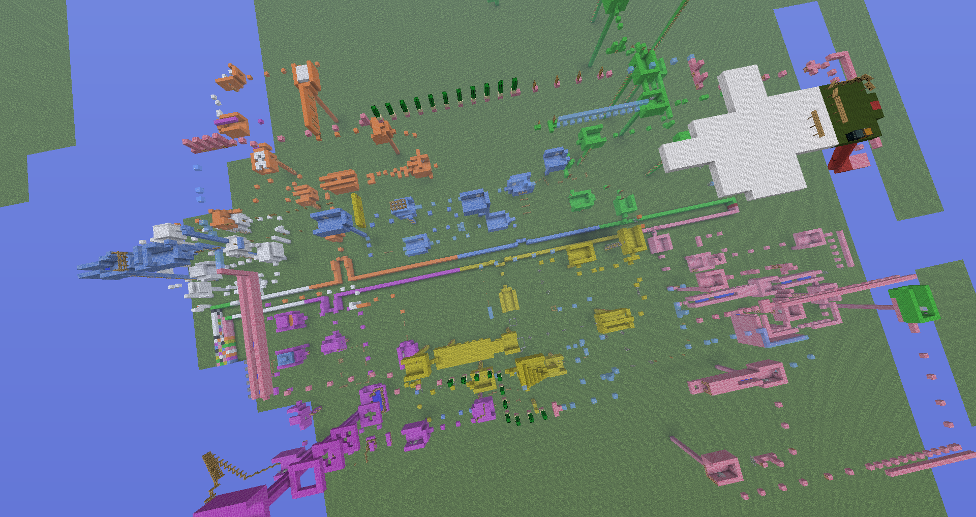 Xbox 360 Parkour map Minecraft Map
