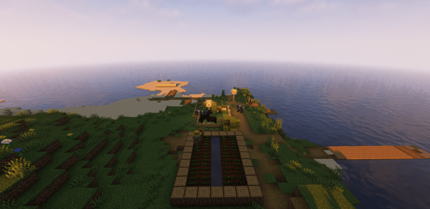 Деревня на острове screenshot 1