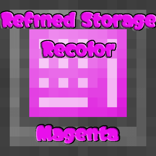 Refined Storage Recolor - Magenta скриншот 1