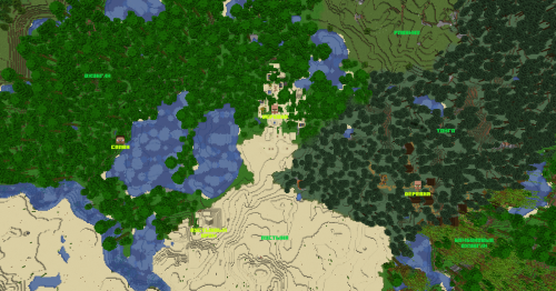 Две деревни рядом с джунглями screenshot 1