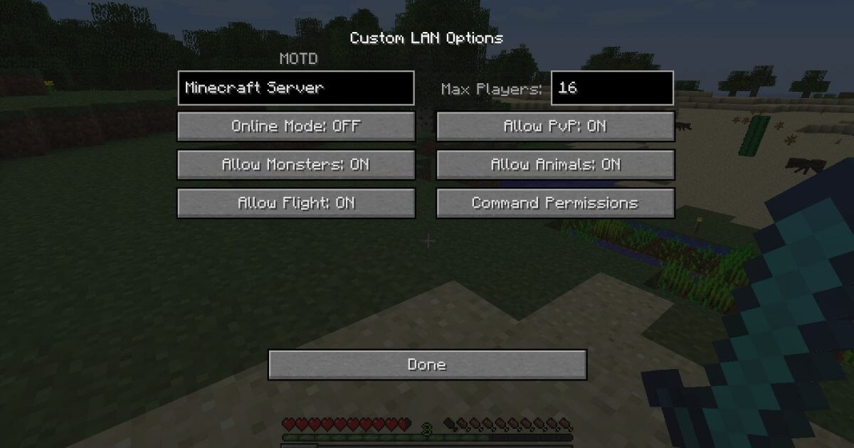 Custom LAN Ports скриншо т2