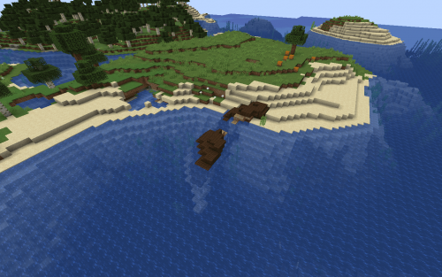 Разбитый корабль рядом с пляжем screenshot 3