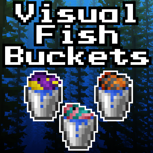 Visual Fish Buckets for Minecraft 1.17