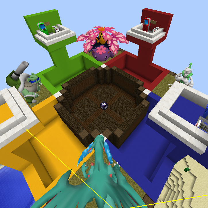 pixelmon map for 1.12.2 with gyms