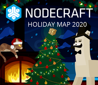 Nodecraft Holiday Map 2020 Screenshot 1